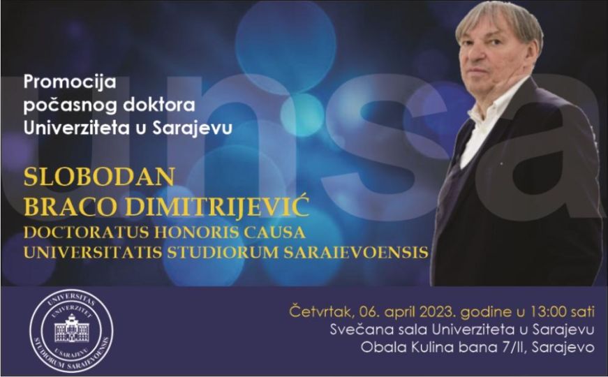 Doprinos razvoju umjetnosti: Braco Dimitrijević dobit će počasni doktorat