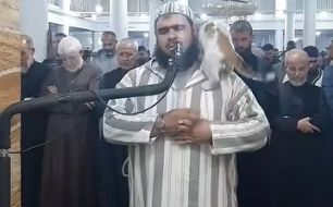Najslađi video: Mačka skočila na imama za vrijeme ramazanske molitve, željela se pomaziti