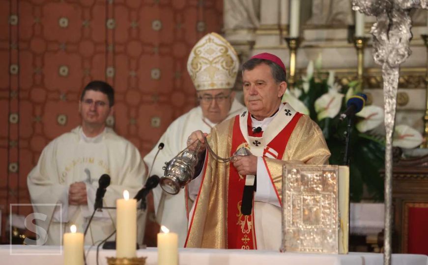 Uskršnja misa u Sarajevu: 'Gdje je ljubav, prijateljstvo, ondje je i Bog'