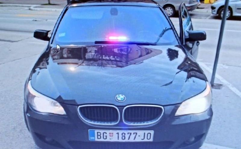 Lažni presretač zaustavljao i 'kontrolisao' vozila u Srbiji, dvije osobe uhapšene