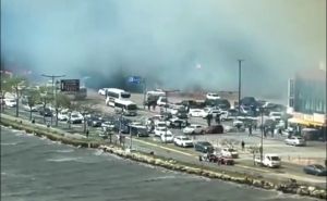 Istočnu obalu Južne Koreje pogodilo nevrijeme: Vjetar izazvao požar i oštećenje na kućama