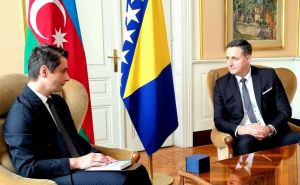 Sastanak Bećirović - Muradov: Intenzivirati političke, ekonomske i kulturne veza BiH i Azerbejdžana