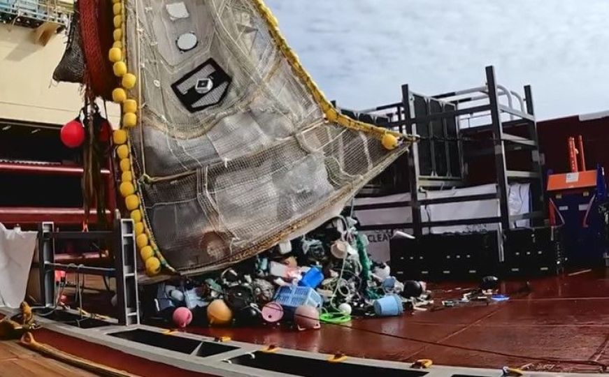 Ocean Cleanup u misiji čišćenja okeana izbacio 200.000 kg otpada