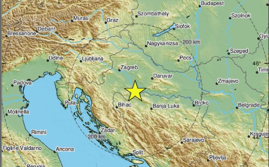Zemljotres pogodio Hrvatsku: 'Jako je zatreslo, užasan zvuk'