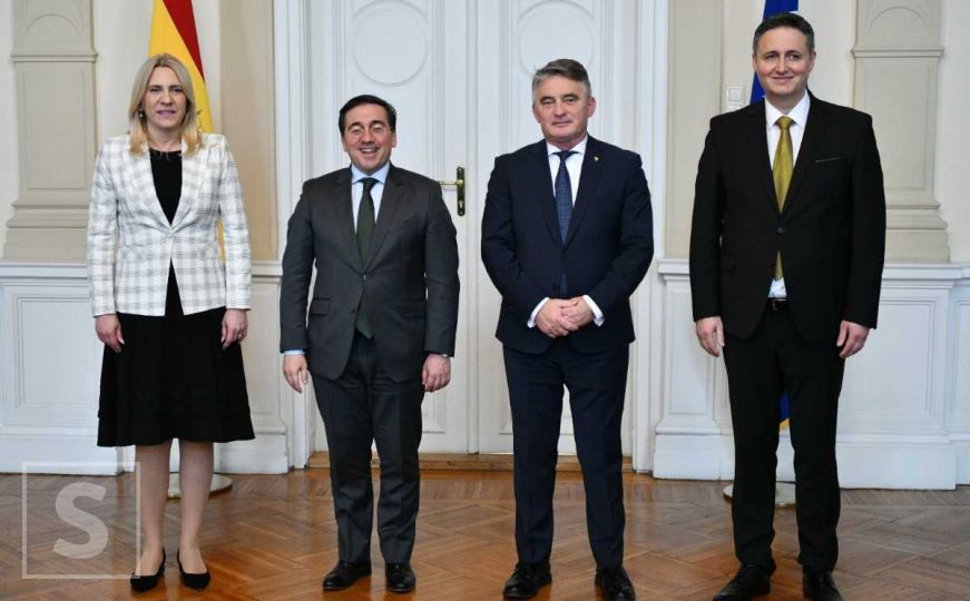 Ministar vanjskih poslova Španije u posjeti Predsjedništvu: Nastavak podrške europskom putu BiH