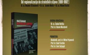 Značajno djelo: Sarajevska promocija knjige 'Nastanak Republike Srpske' 25. aprila