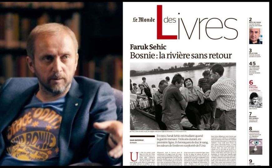 Ugledni francuski Le Monde naslovnicu posvetio bh. književniku Faruku Šehiću