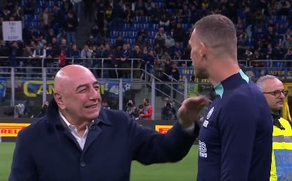 Emotivni susret: Edin Džeko srdačno zagrlio čovjeka koji ga je godinama zvao u AC Milan