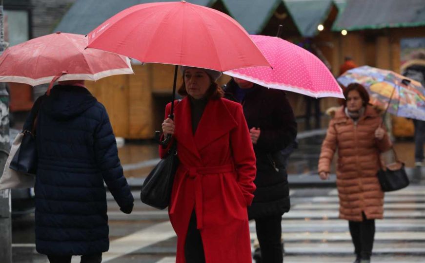 U Sarajevu jutros sedam stepeni: Objavljena prognoza do srijede - oblačno i kišovito
