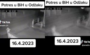 "Ovo je zastrašujuće slušati": Pogledajte video sinoćnjeg zemljotresa u Bosni i Hercegovini