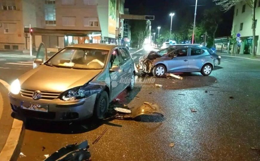 Teška saobraćajna nesreća u Mostaru: Ima i povrijeđenih