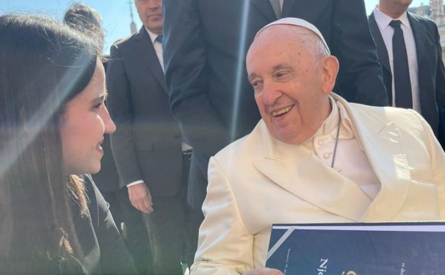 Benjamina Karić u posjeti Vatikanu: 'Susret sa papom Franjom srdačan, upečatljiv i pun emocija...'