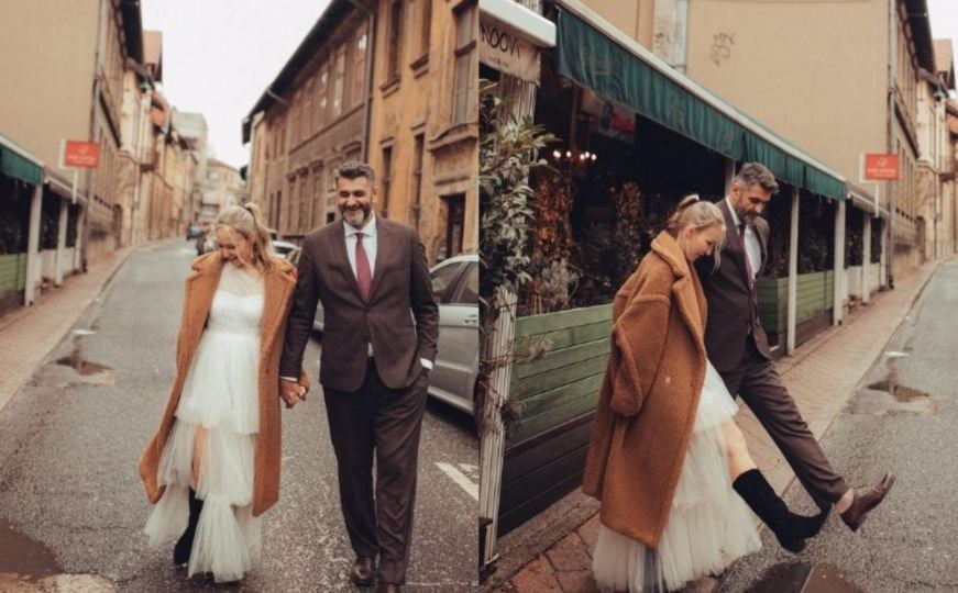 Emir Suljagić se vjenčao s dugogodišnjom partnerkom Aidom Bjelopoljak
