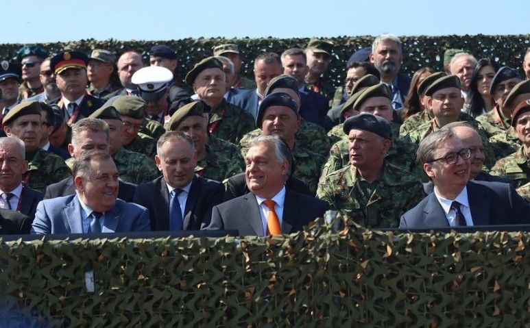 Dodik iz Beograda hvali Vojsku Srbije: "Spremna je da brani naš narod gdje god on živio"