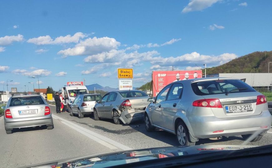 Još jedna nesreća na sarajevskim cestama: Saobraćaj usporen