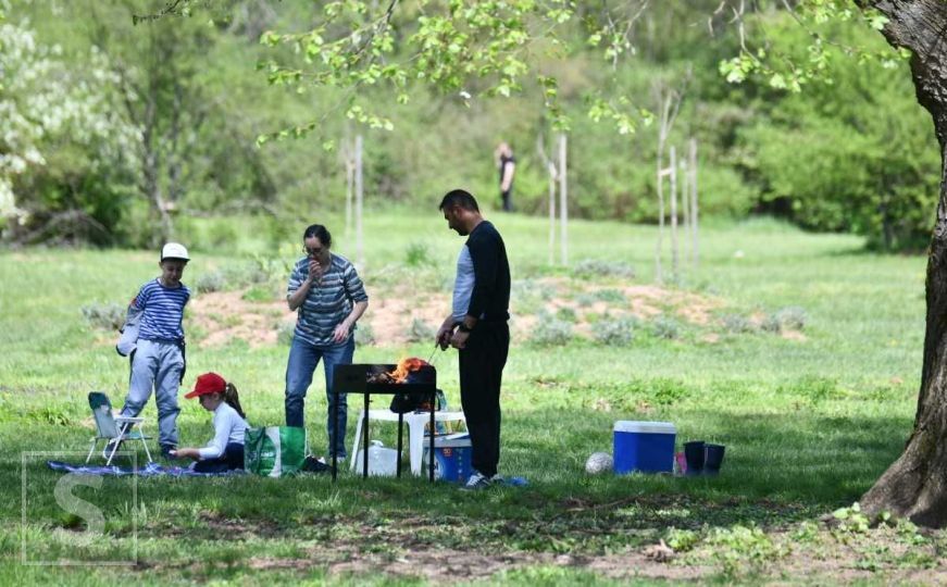 Prvi maj na Stojčevcu: Sunce, roštilj i dobro raspoloženje