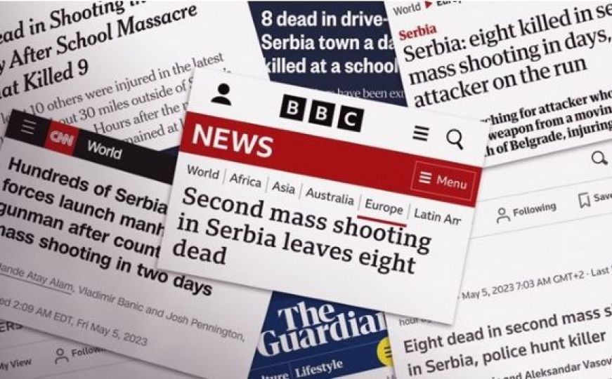 Masakr kod Mladenovca na naslovnicama svjetskih medija