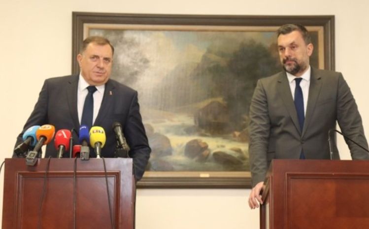 Sastanak Dodika i Konakovića: 'Potrebno je izbjeći uslovljavanja bilo koje vrste'