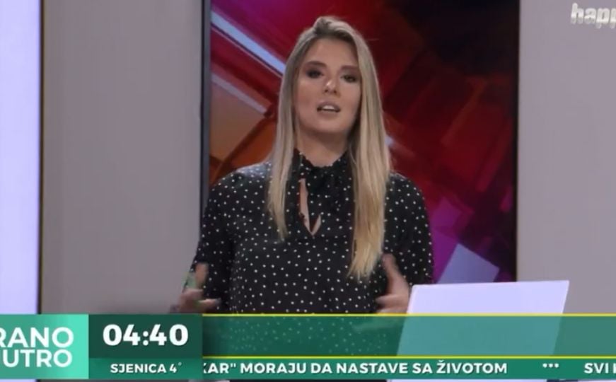 Srbijanska voditeljica postala hit: 'Amerika je velika zemlja. Srbija je, svi znamo, duplo manja'