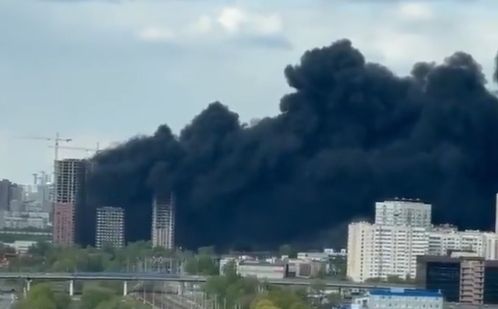 Haos u Moskvi: Crni dim iznad grada, gori blizu akademije obavještajne službe