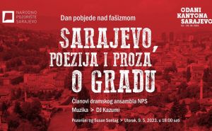 Dramski ansambl Narodnog pozorišta Sarajevo izvodi specijalni program posvećen gradu Sarajevu