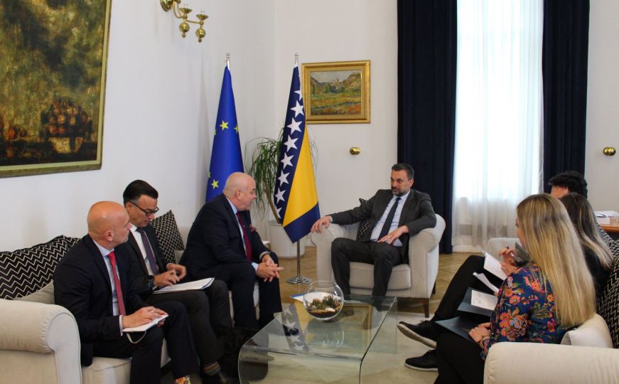 Ministar Konaković se sastao sa šefom misije OSCE-a u BiH i šeficom Ureda Vijeća Evrope