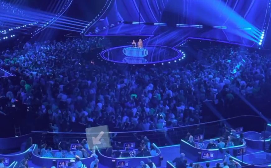 Pogledajte reakciju Hrvata na Eurosongu kad je Srbija prošla dalje, snimak je hit na mrežama