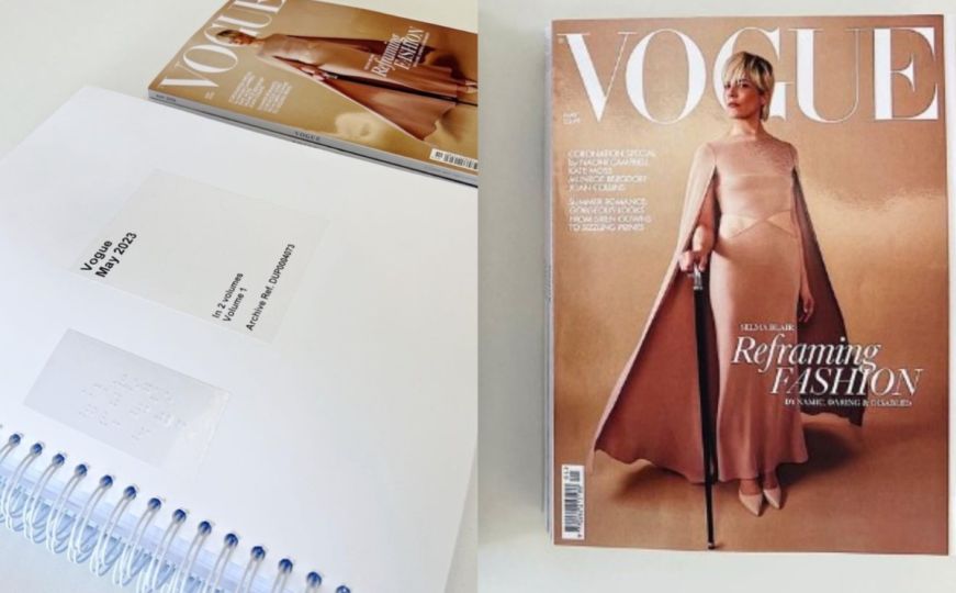Prvi put u historiji: Majsko izdanje časopisa 'Vogue' na Brailleovom pismu