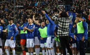 Bod koji možda donese Europu: Pogledajte slavlje igrača i navijača Želje nakon sarajevskog derbija