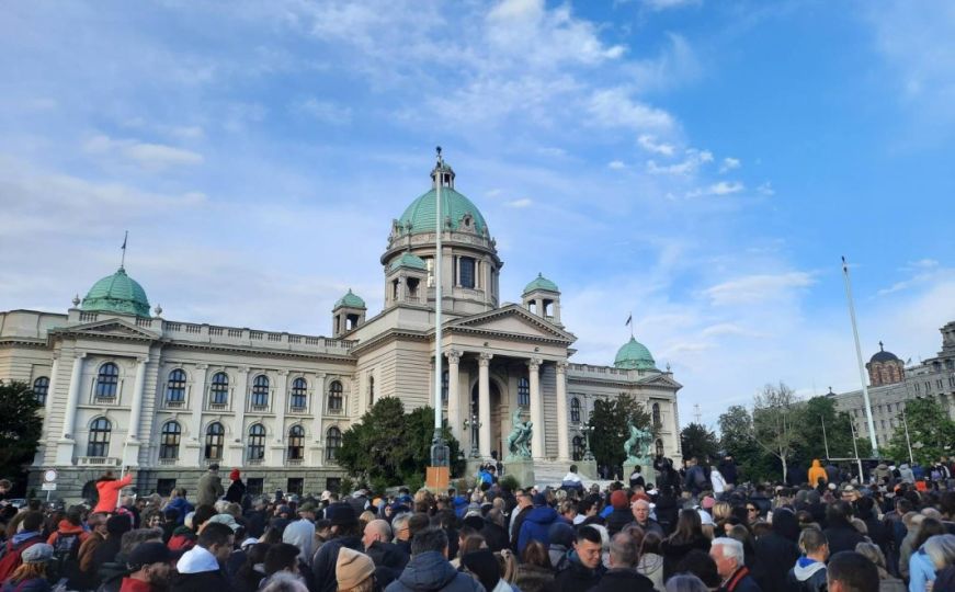 Protest u Beogradu: 'Ovo je put za izlazak iz mraka'