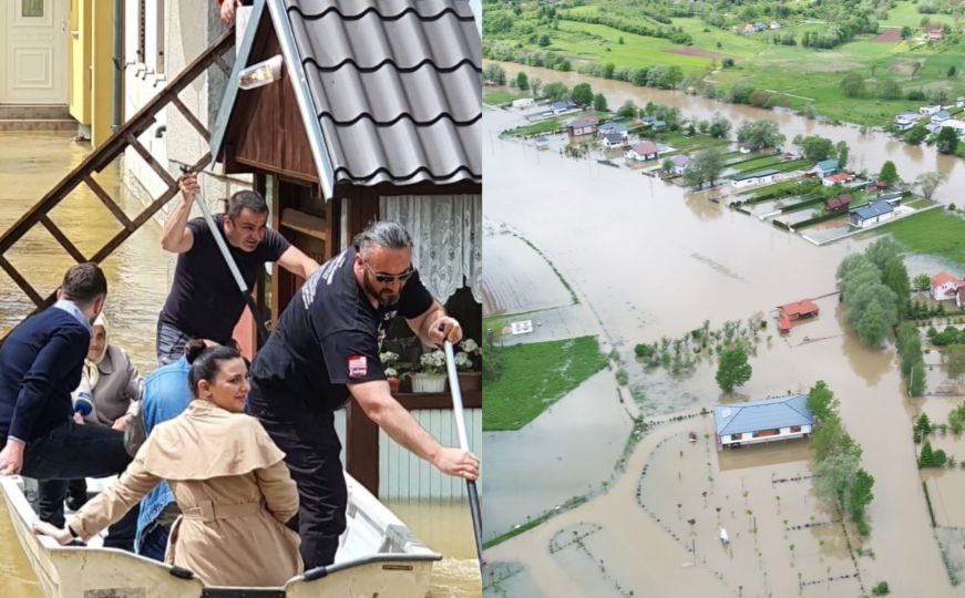 Vodostaji rijeka u USK-u u stalnom porastu, u Kulen Vakufu poplavljeno dvadesetak objekata