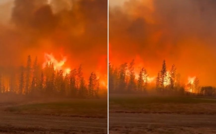 Šumski požari bjesne u Kanadi: Najgore u Alberti, hiljade ljudi evakuirano