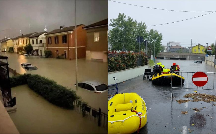 Poplave u Italiji: Poginule dvije osobe, hiljade ljudi evakuirano iz domova