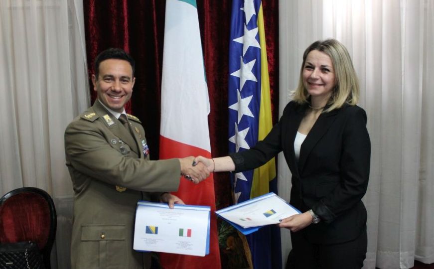 Potpisan Plan bilateralne vojne suradnje Bosne i Hercegovine i Italije za 2023. godinu