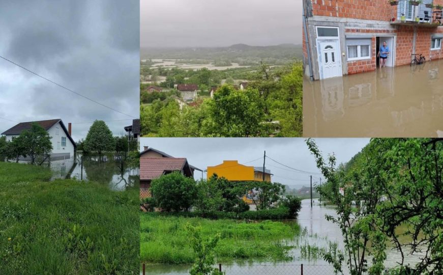 Dramatično stanje diljem BiH zbog poplava: Među evakuiranim i djeca, voda prodire u objekte...