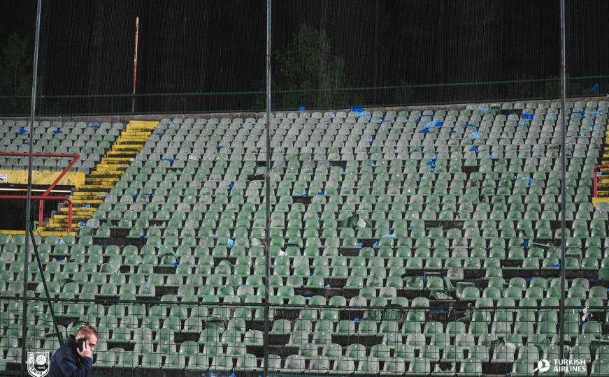 FK Sarajevo traži nadoknadu od Željezničara za štetu na stadionu nakon derbija