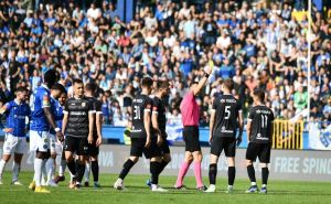 Velika pobjeda Željezničara na Grbavici: Plavi jednom nogom u Evropi