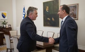 Željko Komšić razgovarao sa ambasadorom Ukrajine: 'Podrška borbi protiv ruske agresije!'