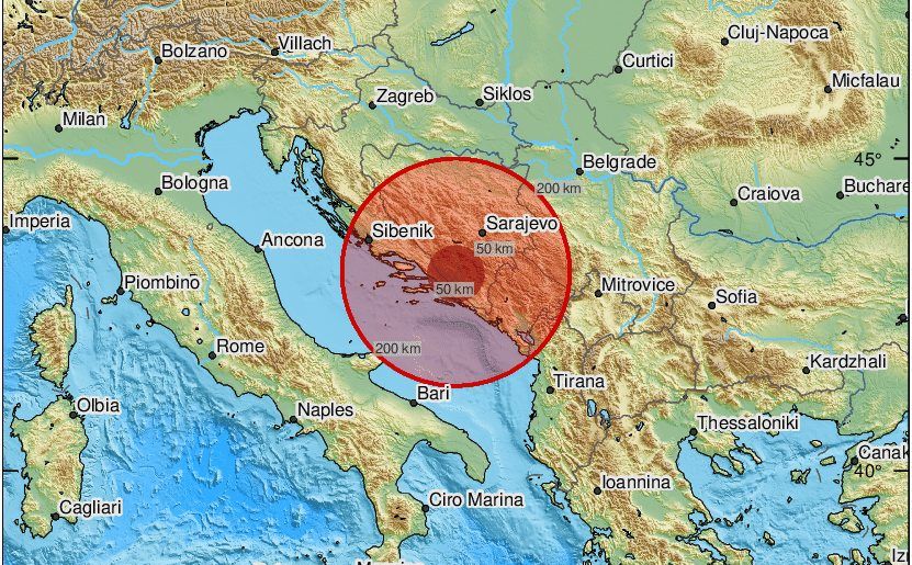 Novi potres zatresao Bosnu i Hercegovinu