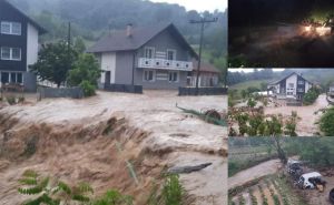 Zastrašujući snimci poplava u Bosni: Meteorolozi objavili upozorenje za padavine na području Tuzle!