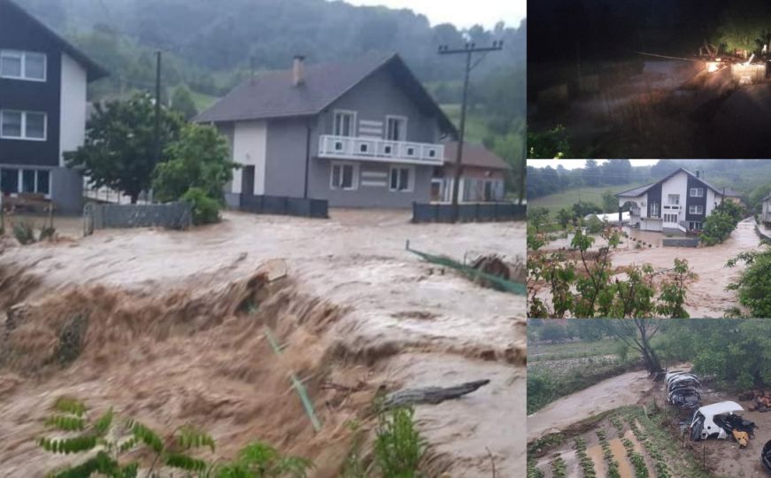 Zastrašujući snimci poplava u Bosni: Meteorolozi objavili upozorenje za padavine na području Tuzle!
