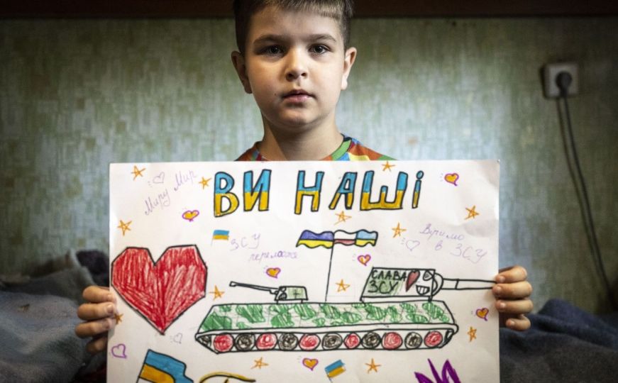 Ukrajinska djeca slave "Svjetski dan djeteta" u sjeni rata, mnogi svjedočili smrti braće i sestara