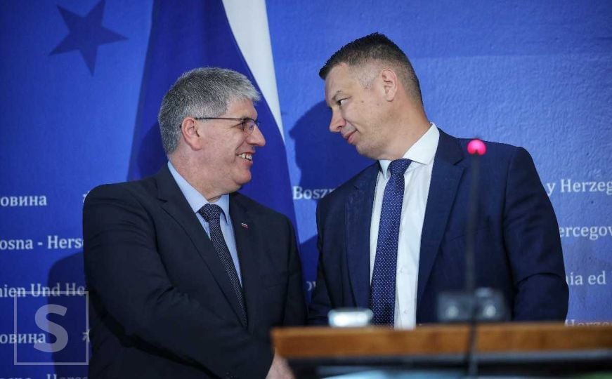 Nenad Nešić i Boštjan Poklukar nakon sastanka: 'Drago nam je da je BiH dobila sporazum sa Europolom'