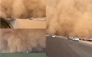 Zastrašujući prizori u Egiptu: Iznenada se smračilo, pješčana oluja 'guta sve pred sobom'