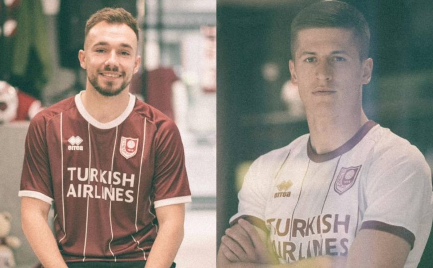 FK Sarajevo dovelo dva nova igrača: Najbolji lijevi bek u Premijer ligi obukao bordo dres
