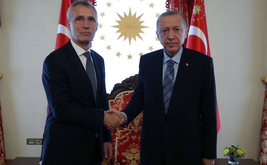 Sastanak u Istanbulu: Recep Tayyip Erdogan primio Jensa Stoltenberga