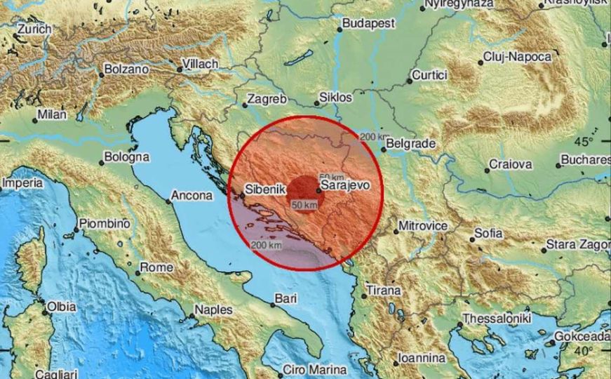 Još jedan zemljotres potresao BiH