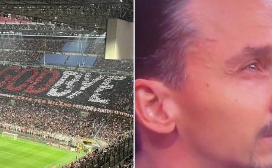 Dirljive scene na San Siru, Zlatan Ibrahimović nije uspio sakriti suze