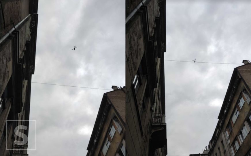 Helikopter Oružanih snaga nadlijetao Sarajevom: Provjerili smo zbog čega
