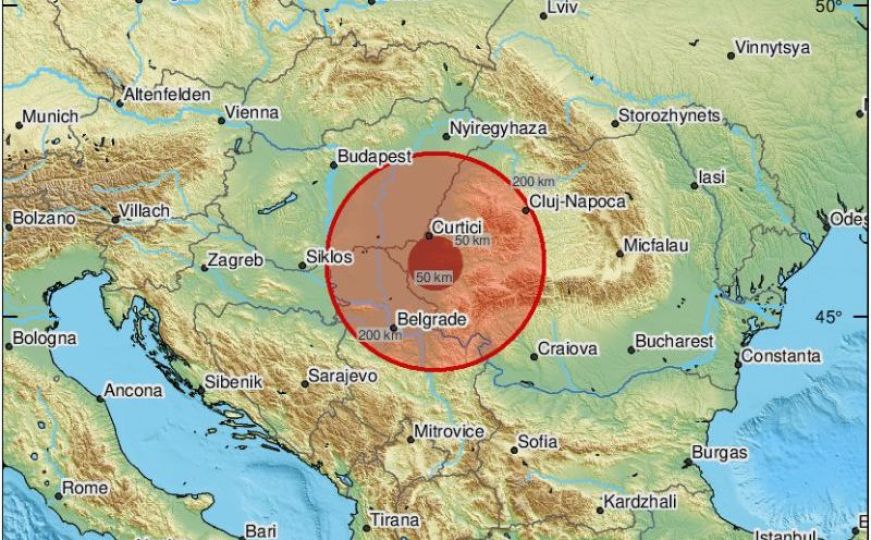 "Mogu da se zakunem da se potres osjetio u Beogradu": Snažan zemljotres pogodio Rumuniju